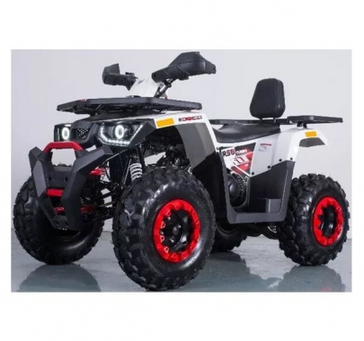 Квадроцикл BRAVES 200 LUX Forte бело-красный для взрослых и детей