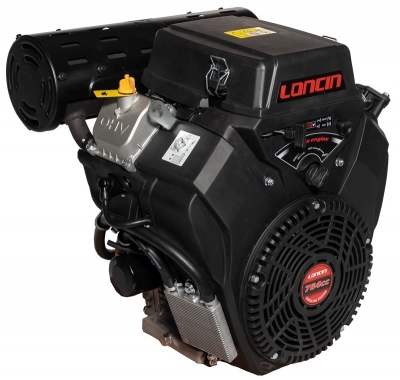 Двигатель бензиновый Loncin LC2V80FD (30 л.с., шпонка 36 мм) с масляным фильтром