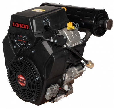 Двигатель бензиновый Loncin LC2V80FD (30 л.с., шпонка 36 мм) с электростартером