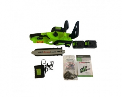 Пила цепная аккумуляторная Assistant АПЦ-20 БЩ комплектация