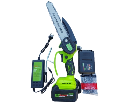 Аккумуляторная цепная пила Assistant АПЦ-20-8БЩ с двумя АКБ