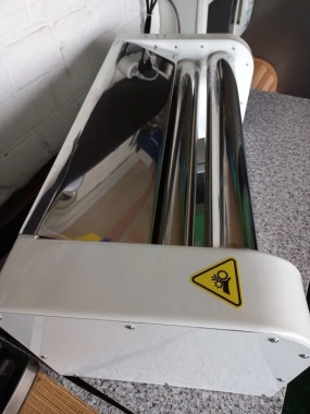 Тестораскатка TN07-20 (Закруглённый край)-40 см с валами из нержавейки