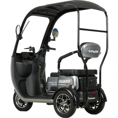 Трицикл с крышей и электромотором Spark Guard 1200w