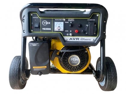 Генератор бензин YG3500 (2.8KW) с колесами YBX