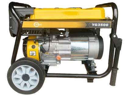 Генератор бензин YG3500 (2.8KW) с колесами YBX