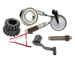 запчасти на редуктор мотоблока на базе двигателя 168F и 170F